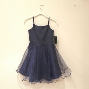 Un Deux Trois, size 12, navy color